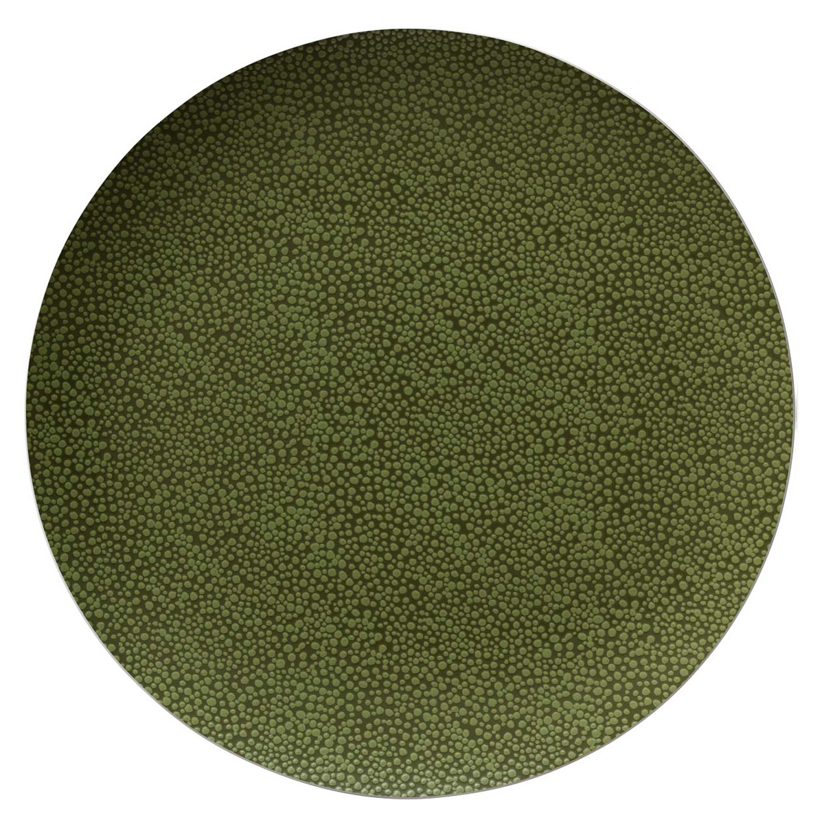 Bauscher, Purity : 425914 Pearls Greens - Teller flach Coup, bonewhite, 31 cm