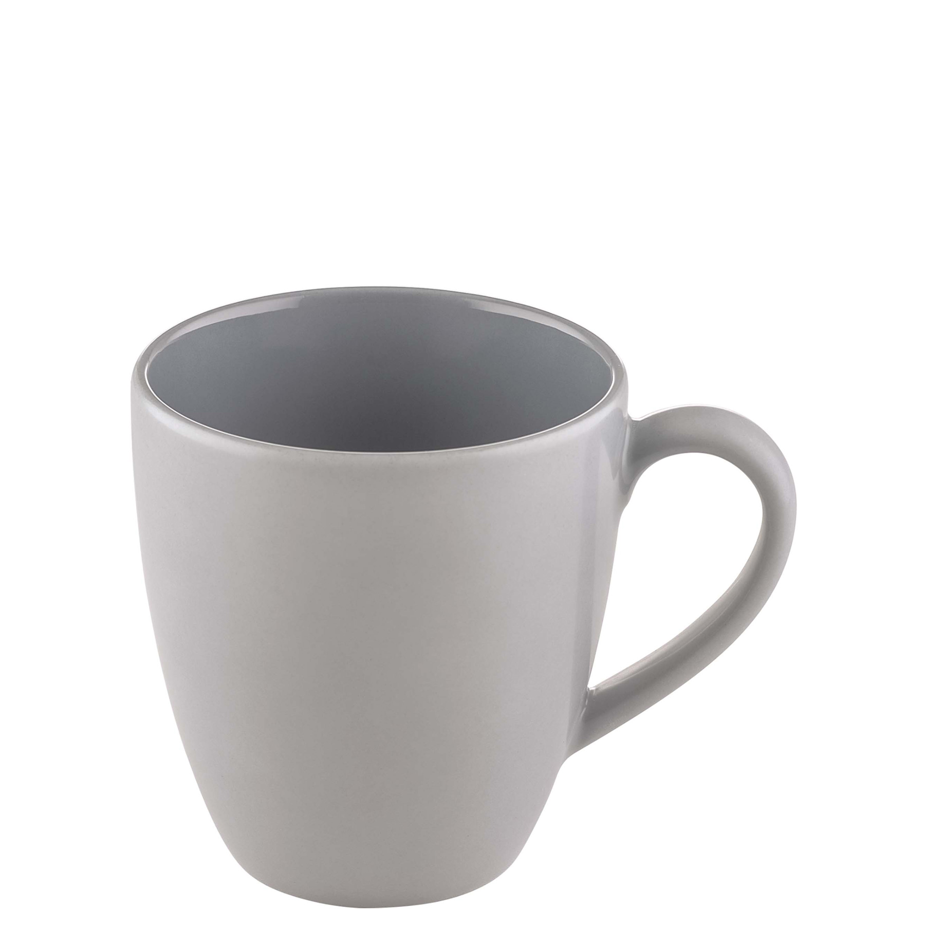 Bauscher, Sandstone : Dekor 700562 Gray Uni - Kaffeebecher 0,32 ltr.