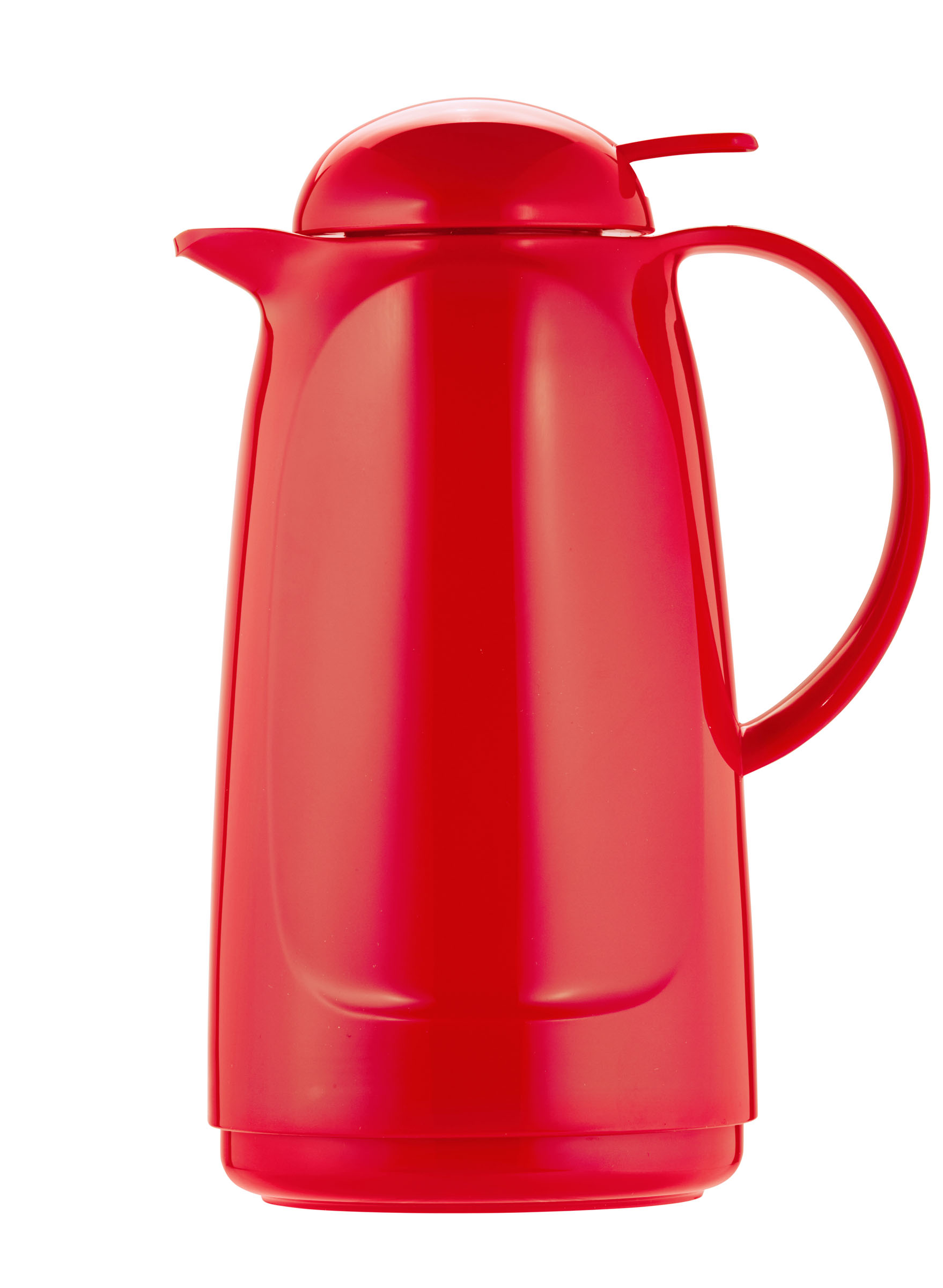 Isolierkanne Helios Relax Push, Inhalt: 1,0 ltr., Rot