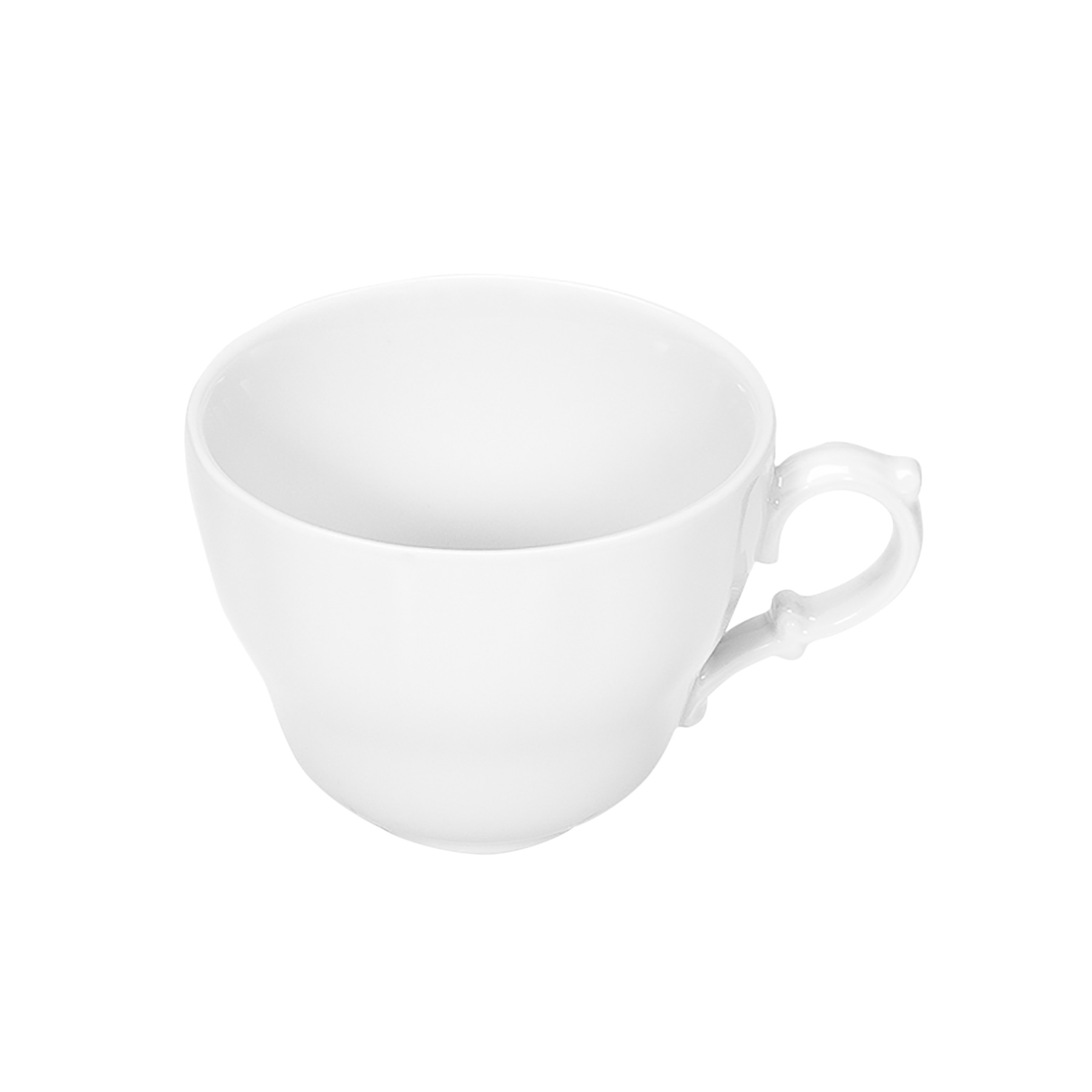 Bauscher, Marie Christine - Milchkaffee-Obertasse, weiss, uni, 0,34 ltr.