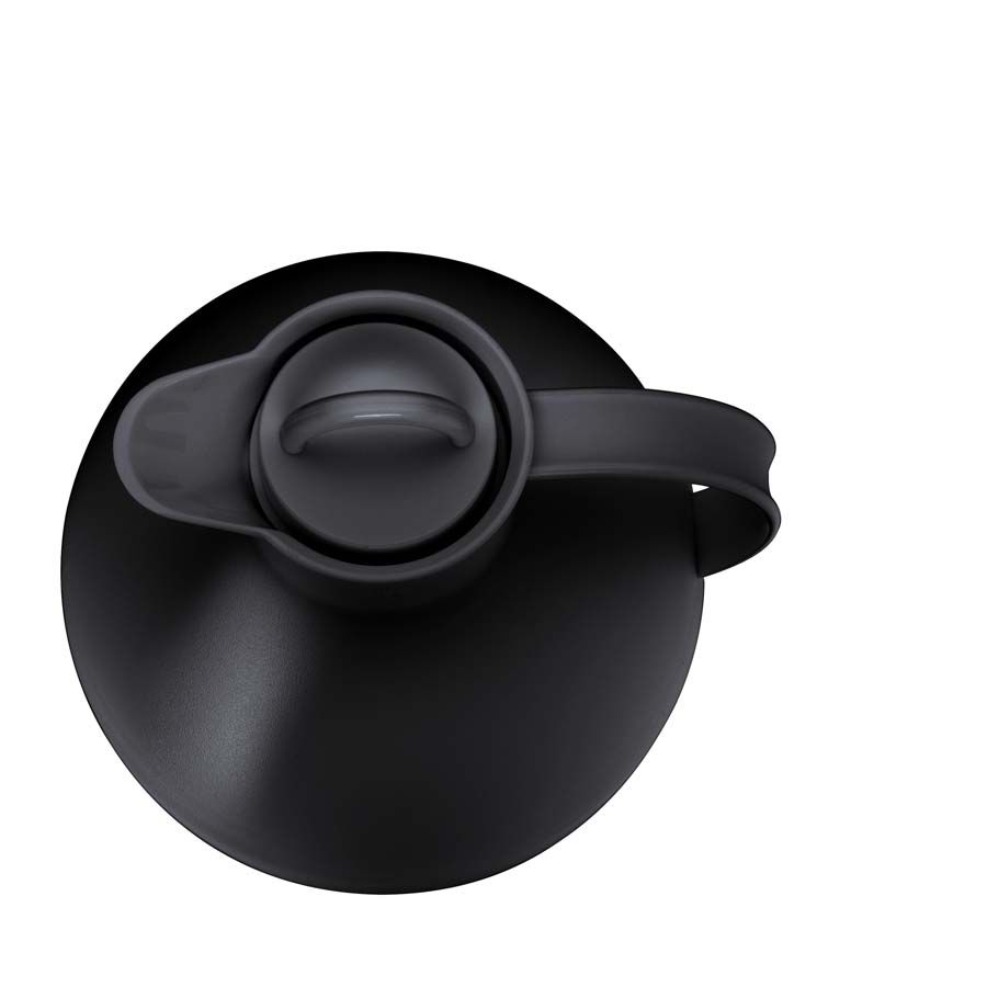 Isolierkanne Alfi KUGEL, Inhalt: 0,94 ltr., Farbe: Velvet Black matttiert