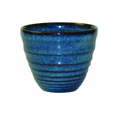 Churchill, Bit on the Side - Wellen-Becher, uni/ blau, 9,5 x 8,3 cm/ 0,28 ltr.