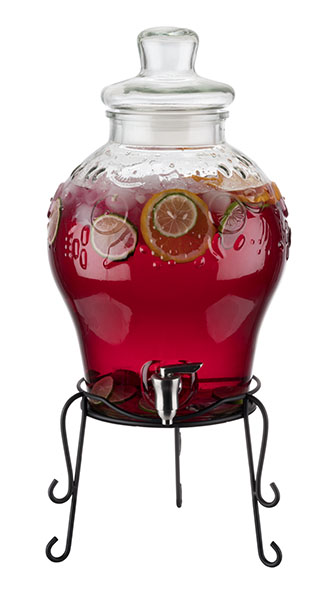 Getränkespender FRUITS, D: 25 cm, H: 58 cm, I: 10,5 ltr.