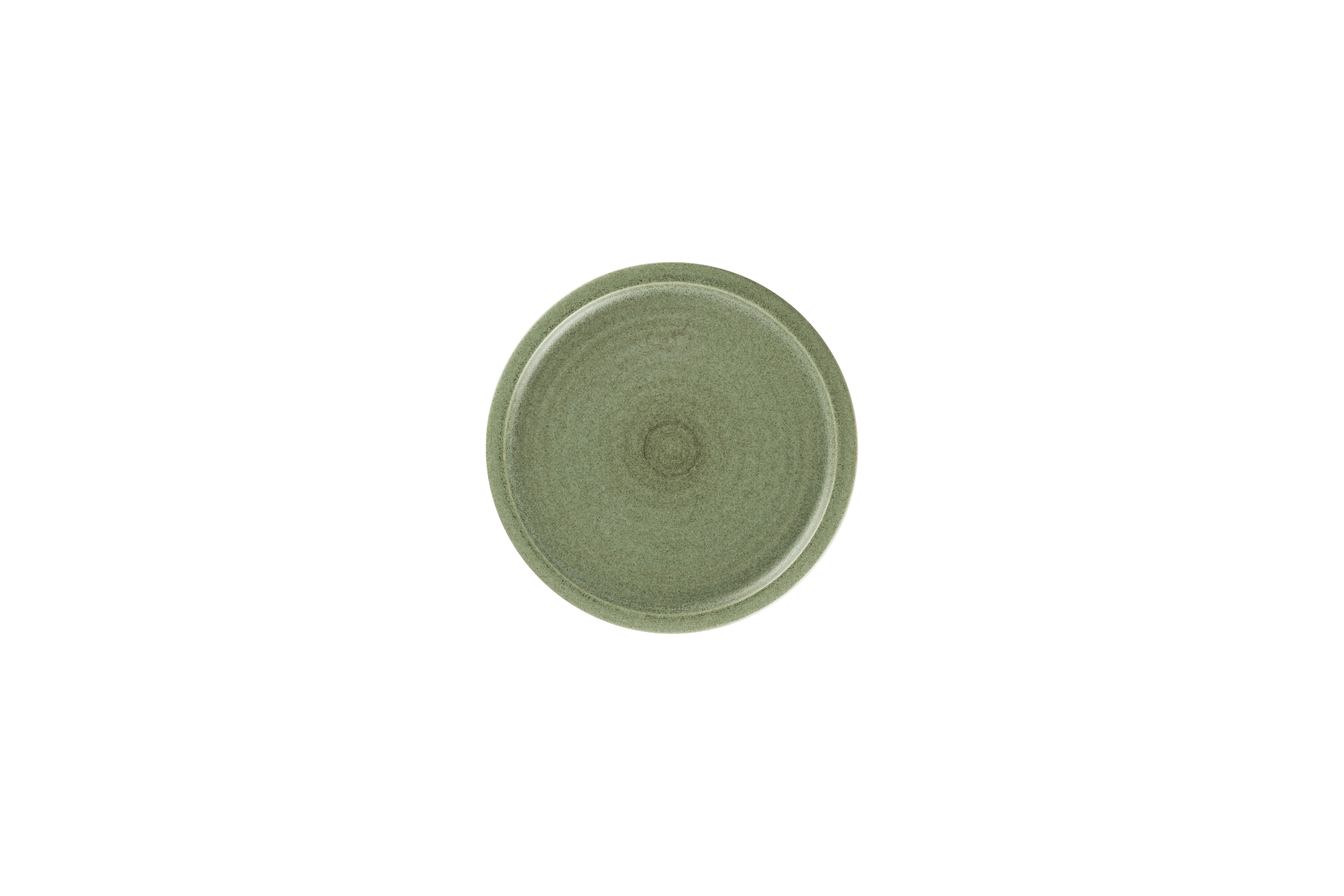 RAK, Ease Selva : Dark Green - Teller flach Coup, 16,2 x 2 cm