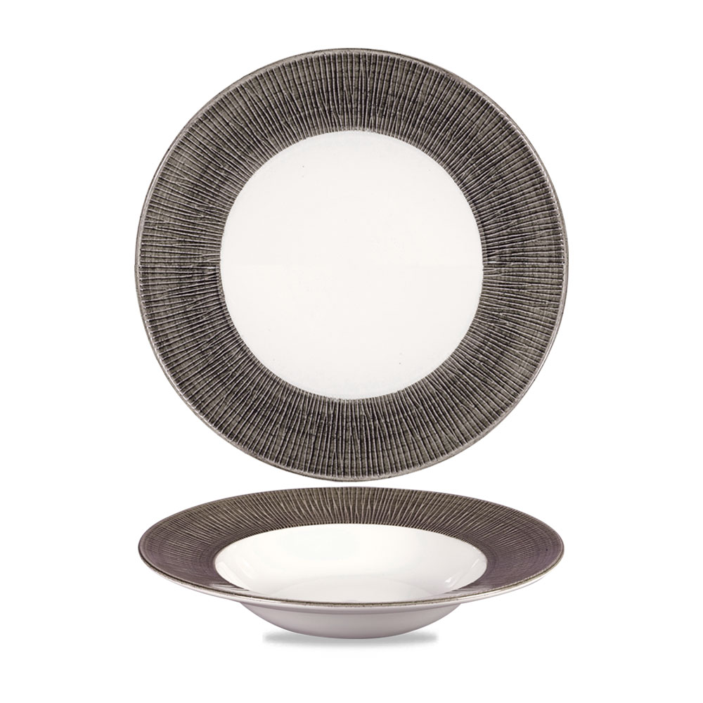 Churchill, Bamboo : Dusk - Teller tief breite Fahne, 24 cm/ 0,28 ltr.