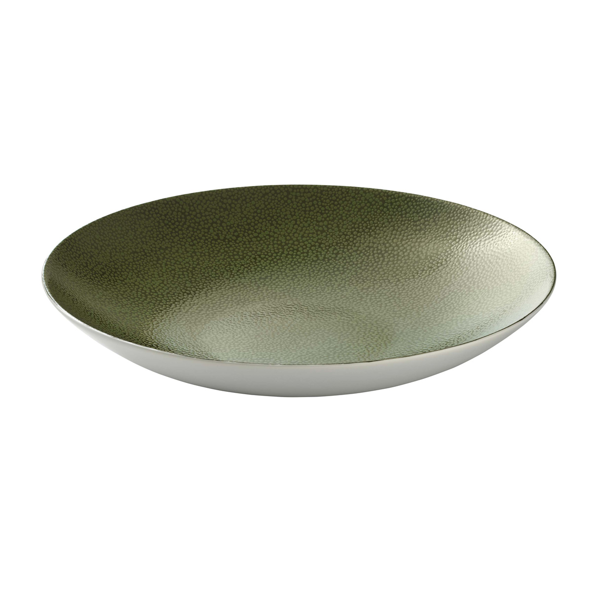 Bauscher, Purity : 425914 Pearls Greens - Teller tief Coup, bonewhite, 29 cm/ 1,75 ltr.