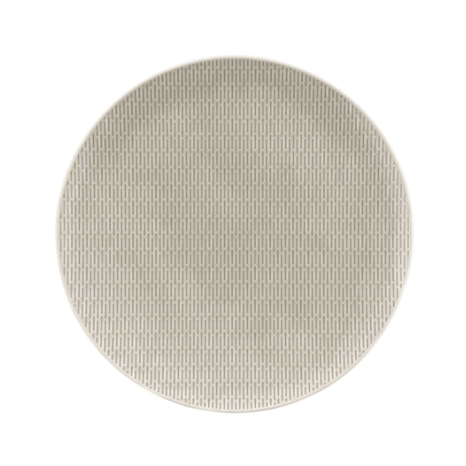 Bauscher, Scope : Glow Gray - Teller flach coup, relief, 28 cm