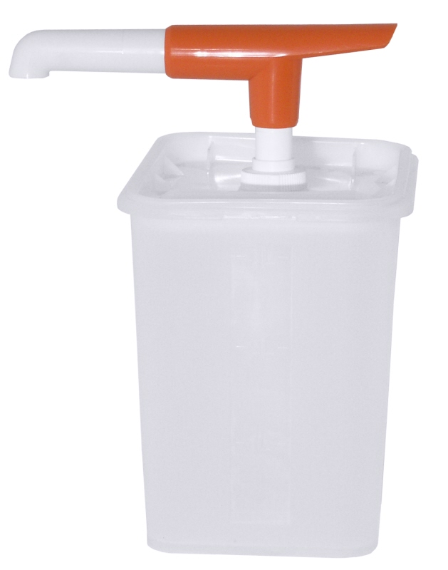 Dispenser, I: 3 ltr., B: 20 cm, H: 35 cm, PE