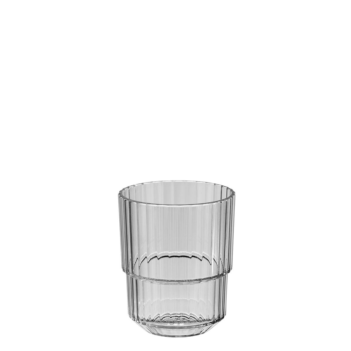 Trinkbecher Linea, Tritan, D: 6,5 cm, H: 8 cm, I: 150 ml, Farbe: french grey