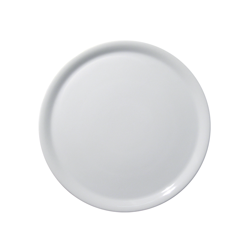 Saturnia, Napoli - Pizzateller rund, uni, weiß, 31 cm