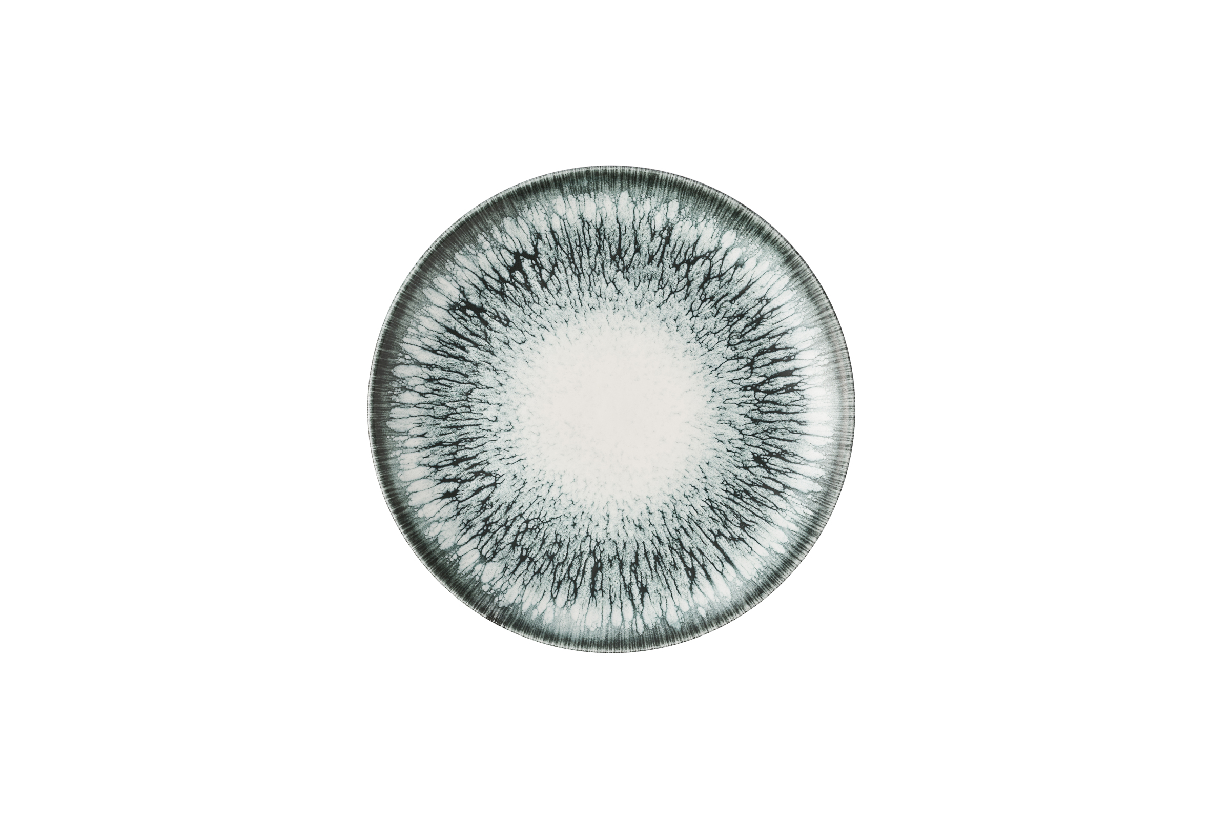 Churchill, Inked Lumé : Midnight Blue - Teller flach Coup, 21,7 cm