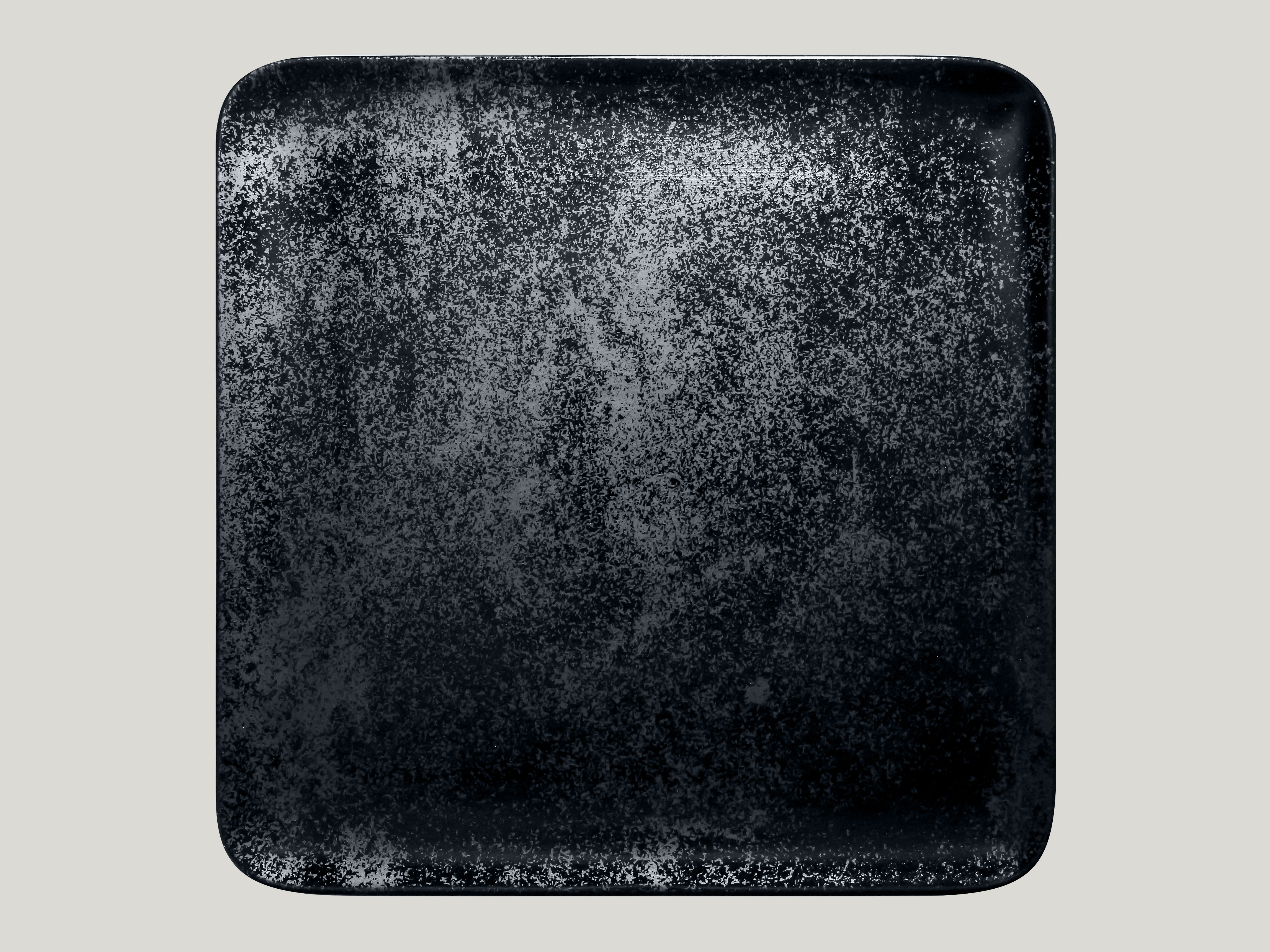 RAK, Karbon - Teller quadratisch, 33,1 x 33,1 x 1,8 cm
