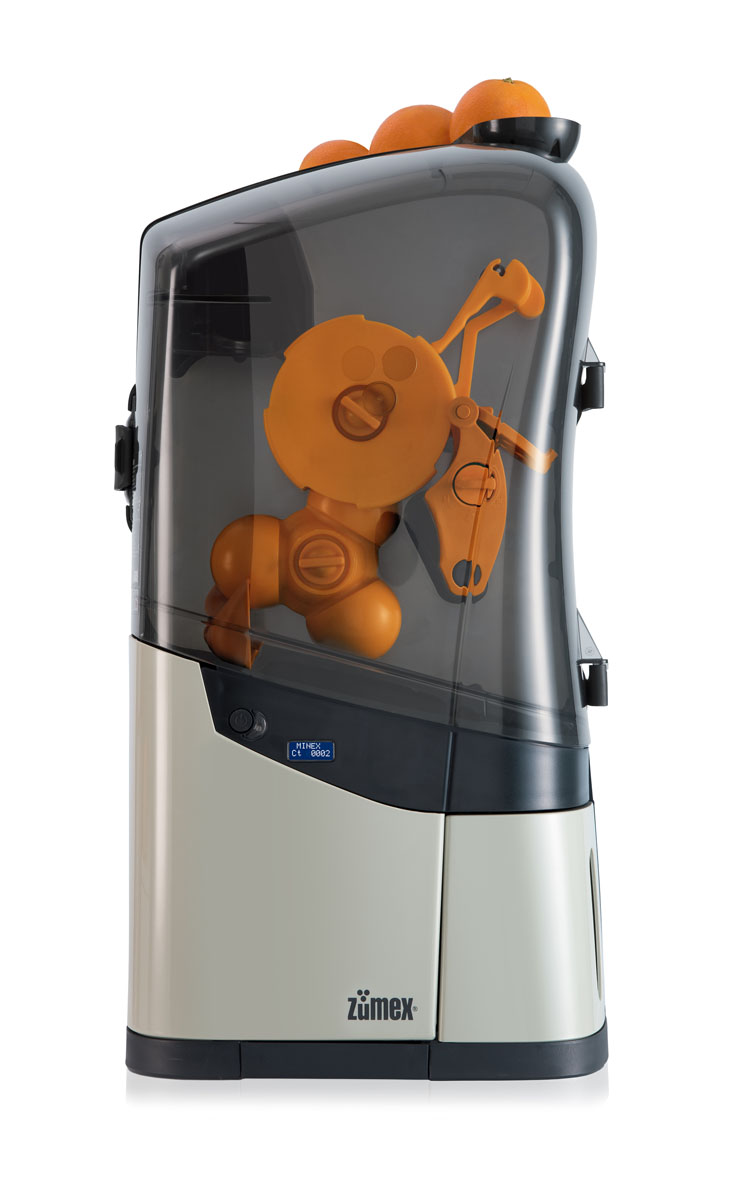 ZUMEX - MINEX, Saftpresse für Früchte 6,5 - 7,8 cm, 38,3 x 36,8 x 71,2 cm, Farbe: Black