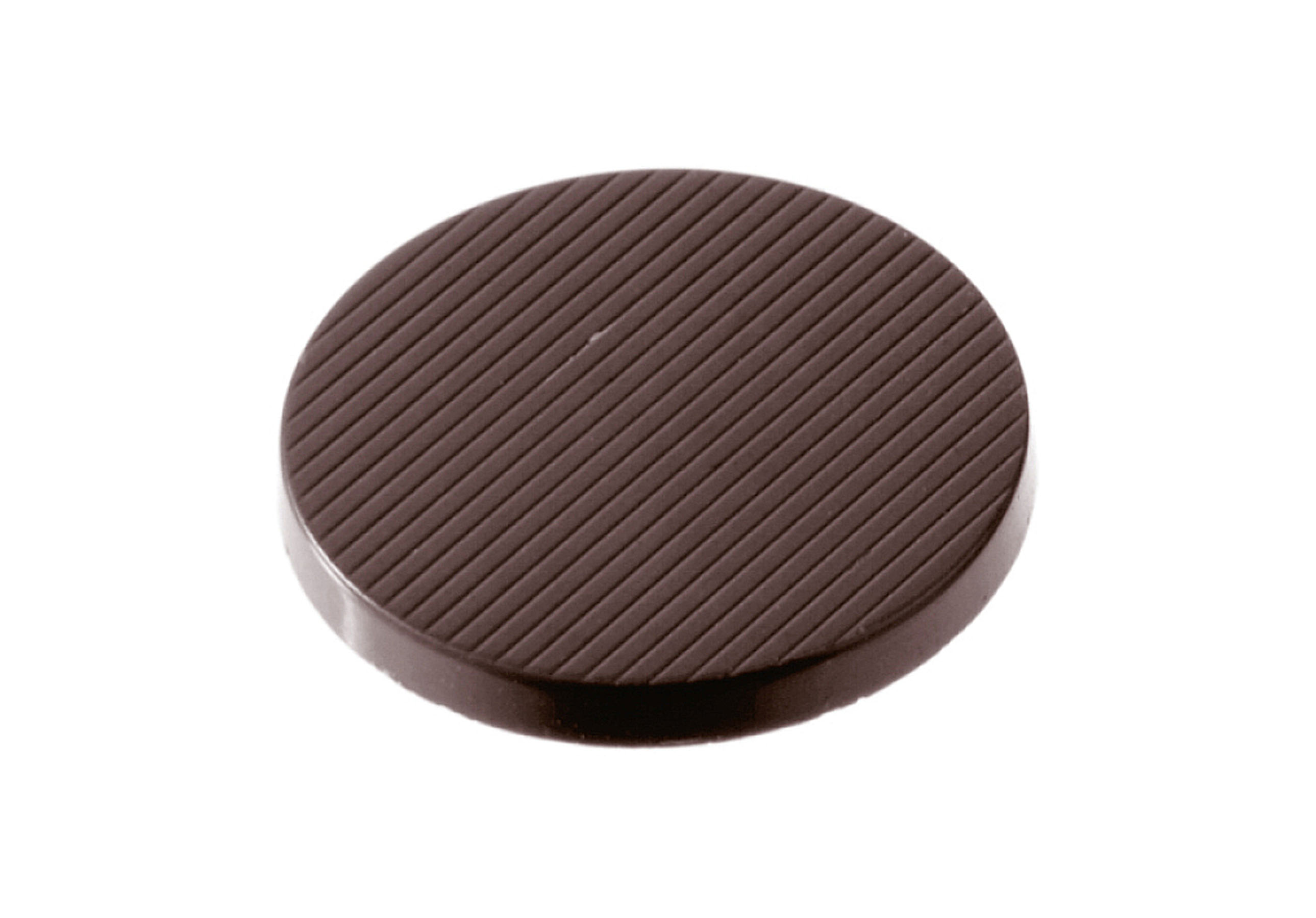 Schokoladen- Form Keks, 275 x 175 mm, 4 x 6 Stück D: 36 x 4 mm