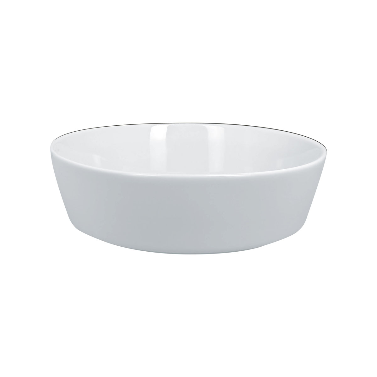 Schale, uni, weiss, 21 x 5,9 cm / 1,25 ltr.