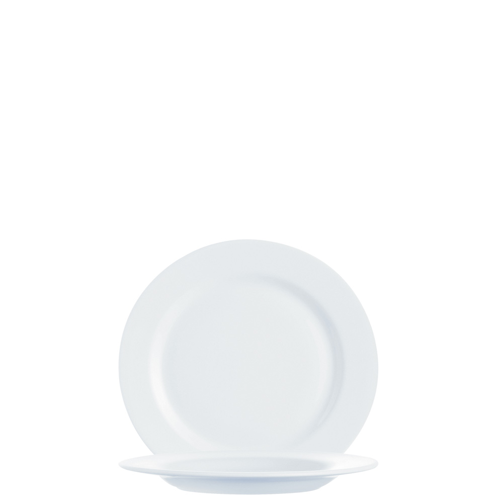 Arcoroc, Intensity - Teller flach, uni, weiss, 20,5 cm
