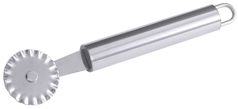 Teigrädchen POLARIS, gewellt, EdSt., L: 18 cm, D: 3,5 cm