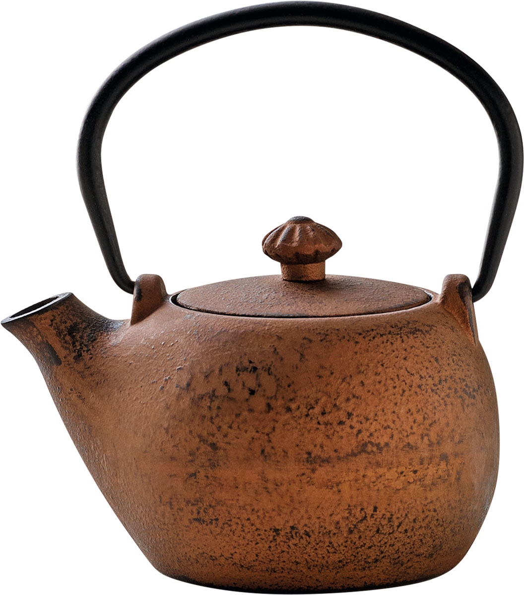 Playground, Gusseisen - FLOW & SERVE : Teekanne, bronzefarben/ 0,3 ltr.