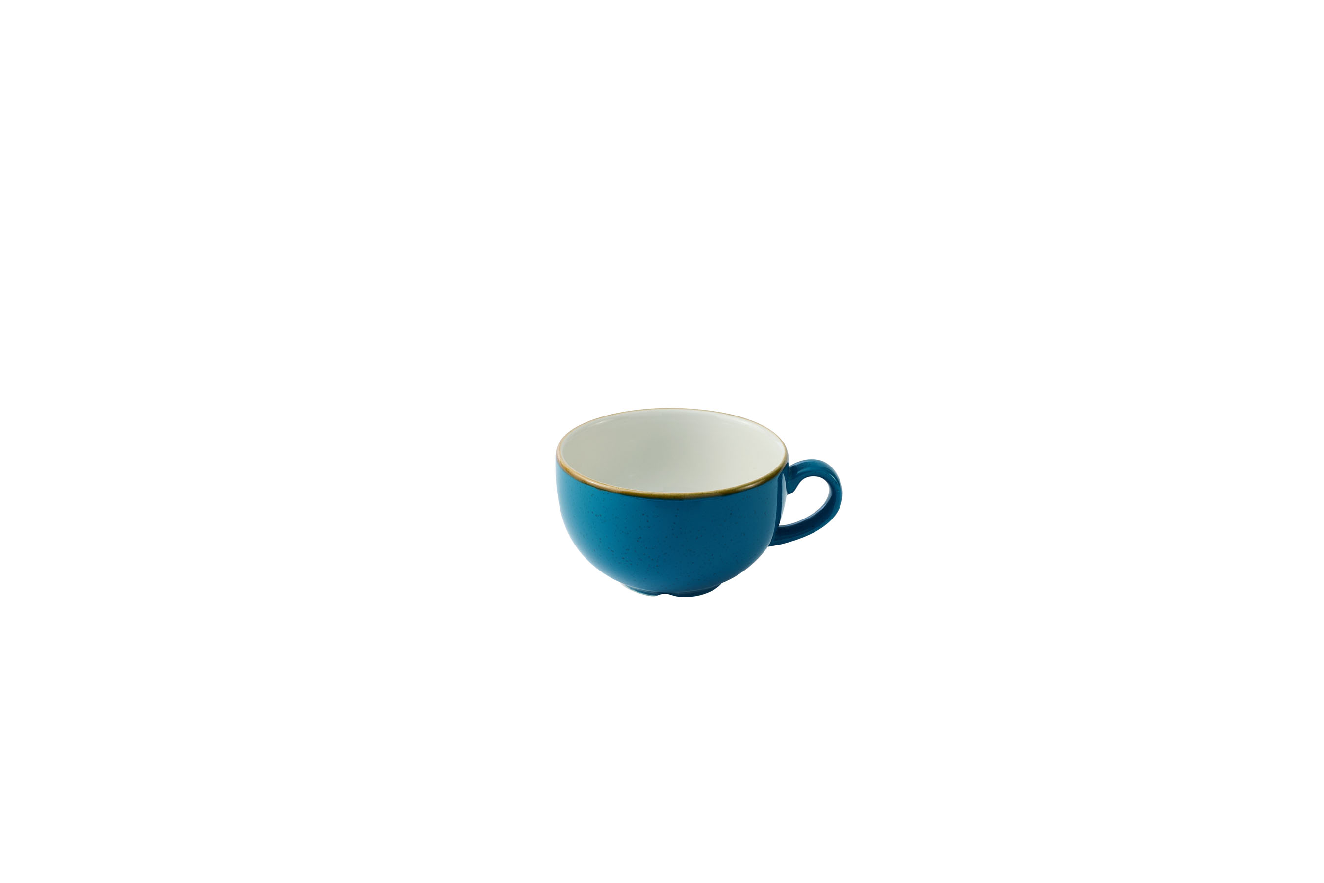 Churchill, Stonecast : Java Blue - Cappuccino-Obere, 11 x 6,5 cm/ 0,34 ltr.