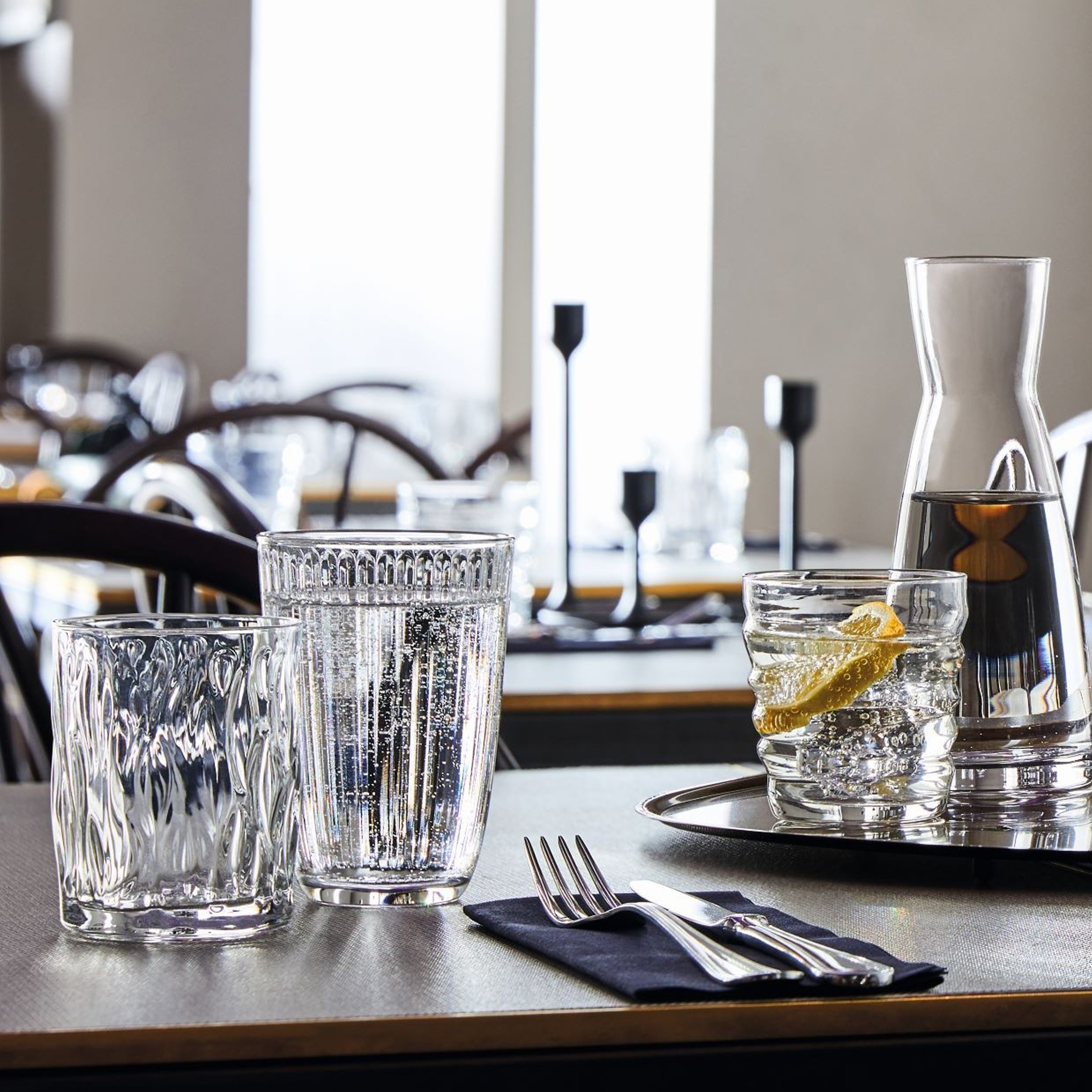 Wasserbecher : Sapphire Blue 30 cl, Wind Aqua Nr. FB30SB, Inhalt: 300 ml, H: 96 mm, D: 76,5 mm