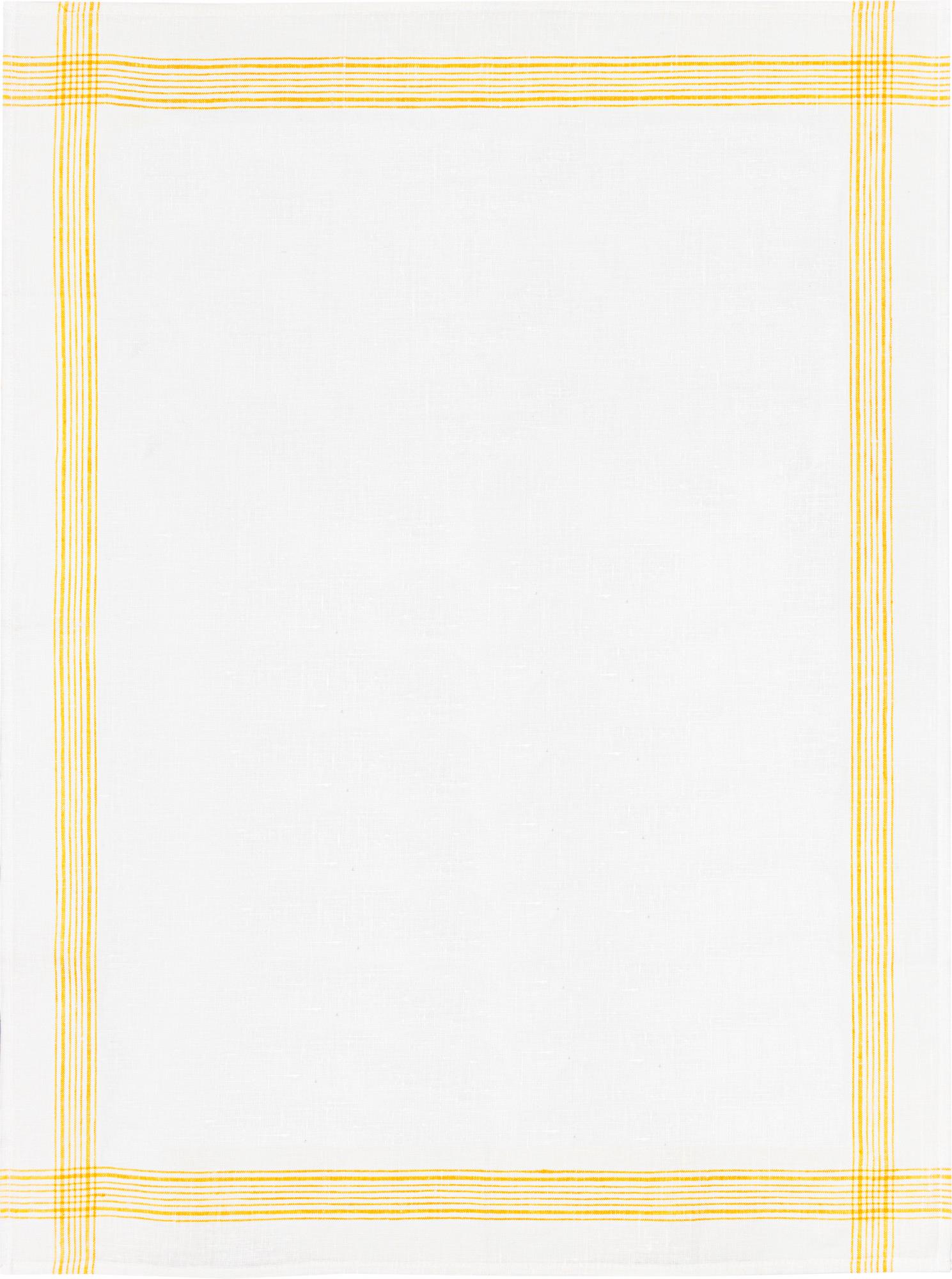 Gläsertuch Rand - Reinleinen 50 x 70 cm