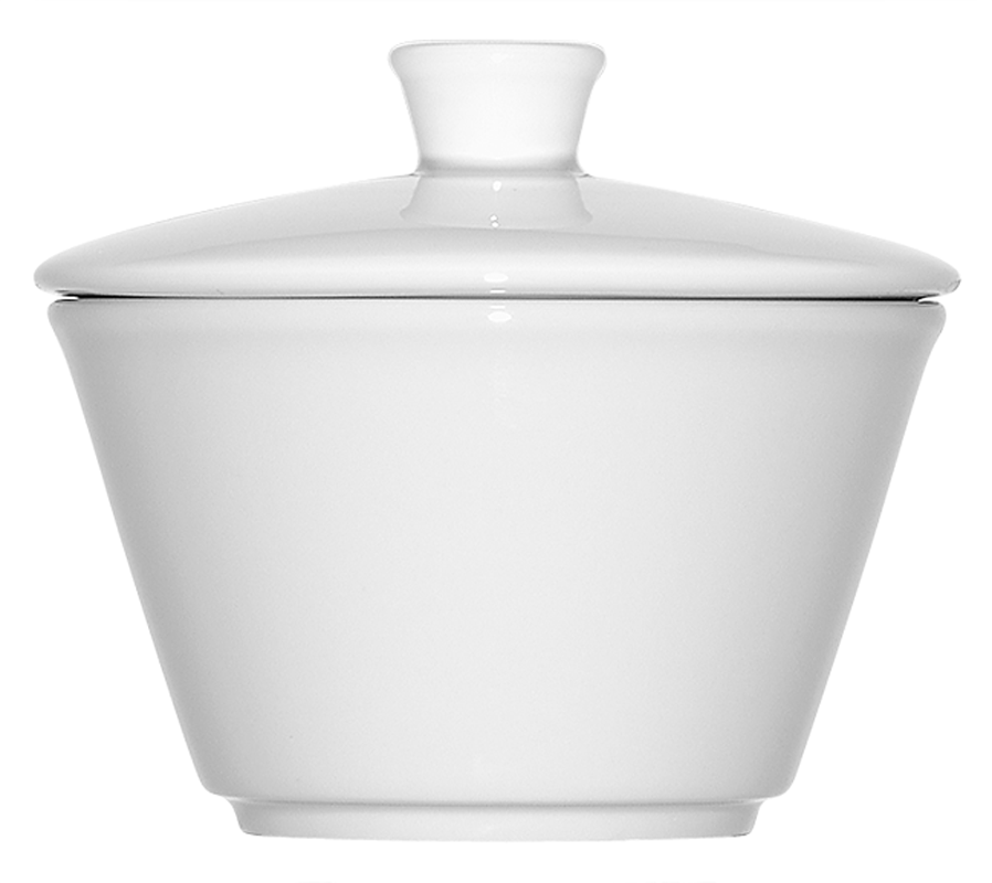 Bauscher, Maitre - Deckel zur Zucker-, Marmeladendose, weiss, uni, 0,25 ltr.