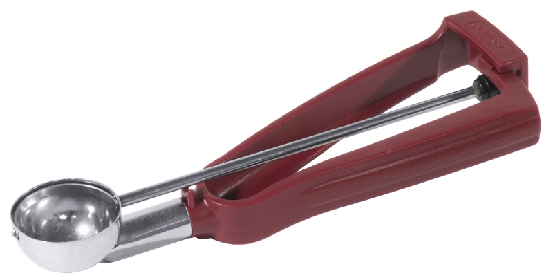 Portionierer violett, EdSt., I: 1/40 ltr., D: 40 mm, L: 23,5 cm