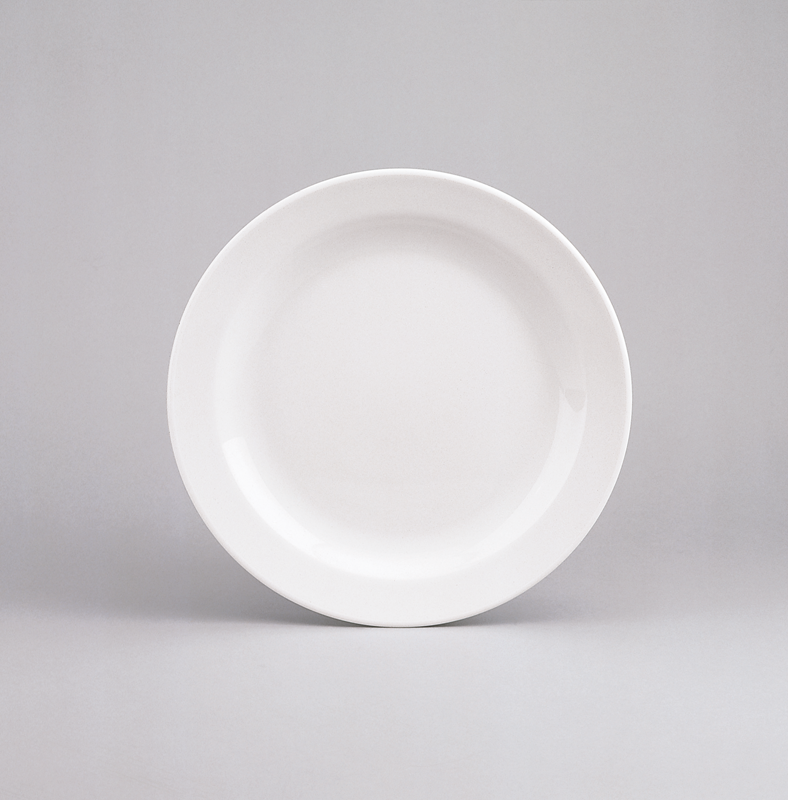 Schönwald, 98 - Teller flach, Fahne, weiss, uni, A/ 17 cm