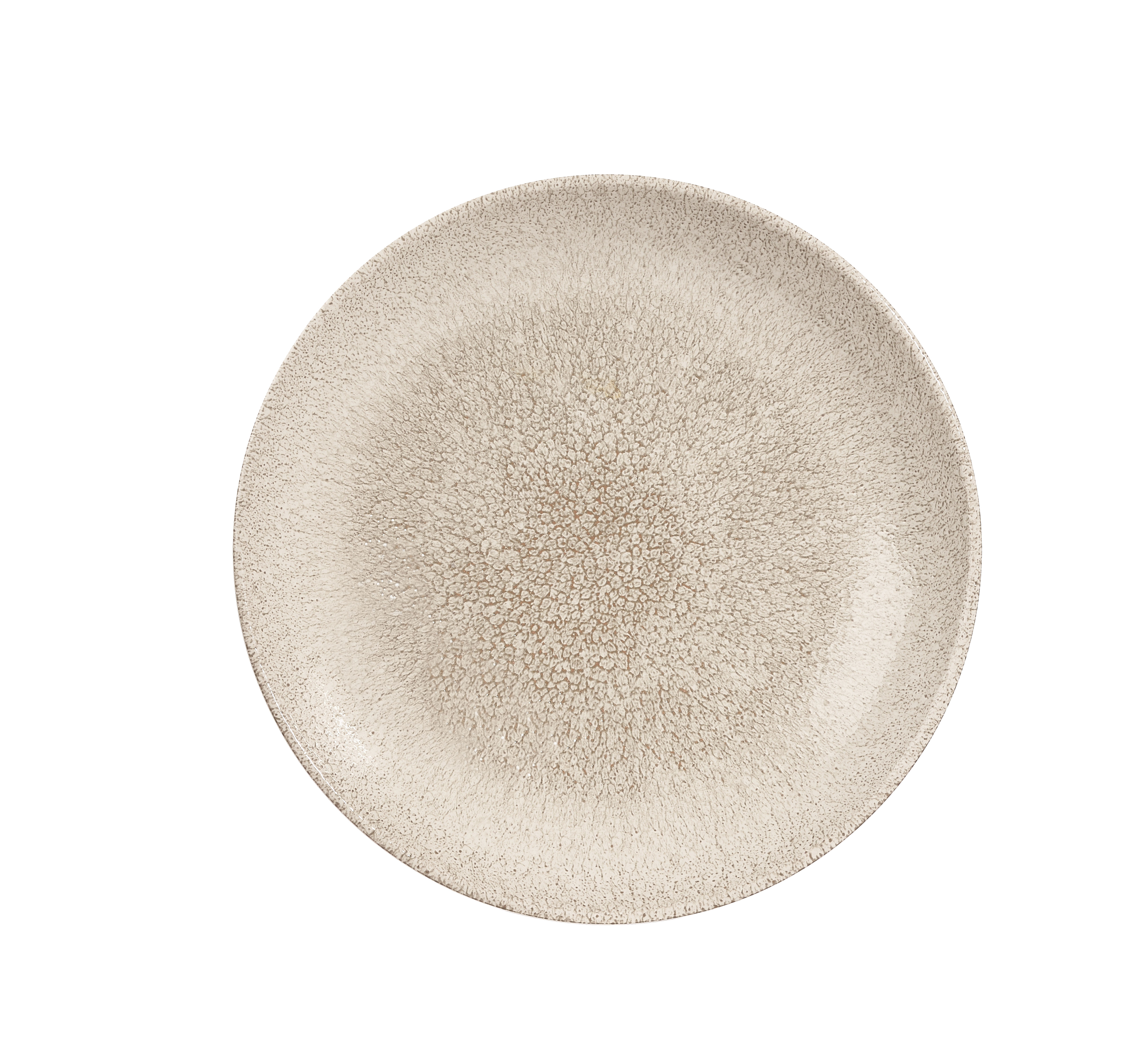 Churchill, Raku : Agate Grey - Teller tief Coup, 24,8 cm/ 1,11 ltr.