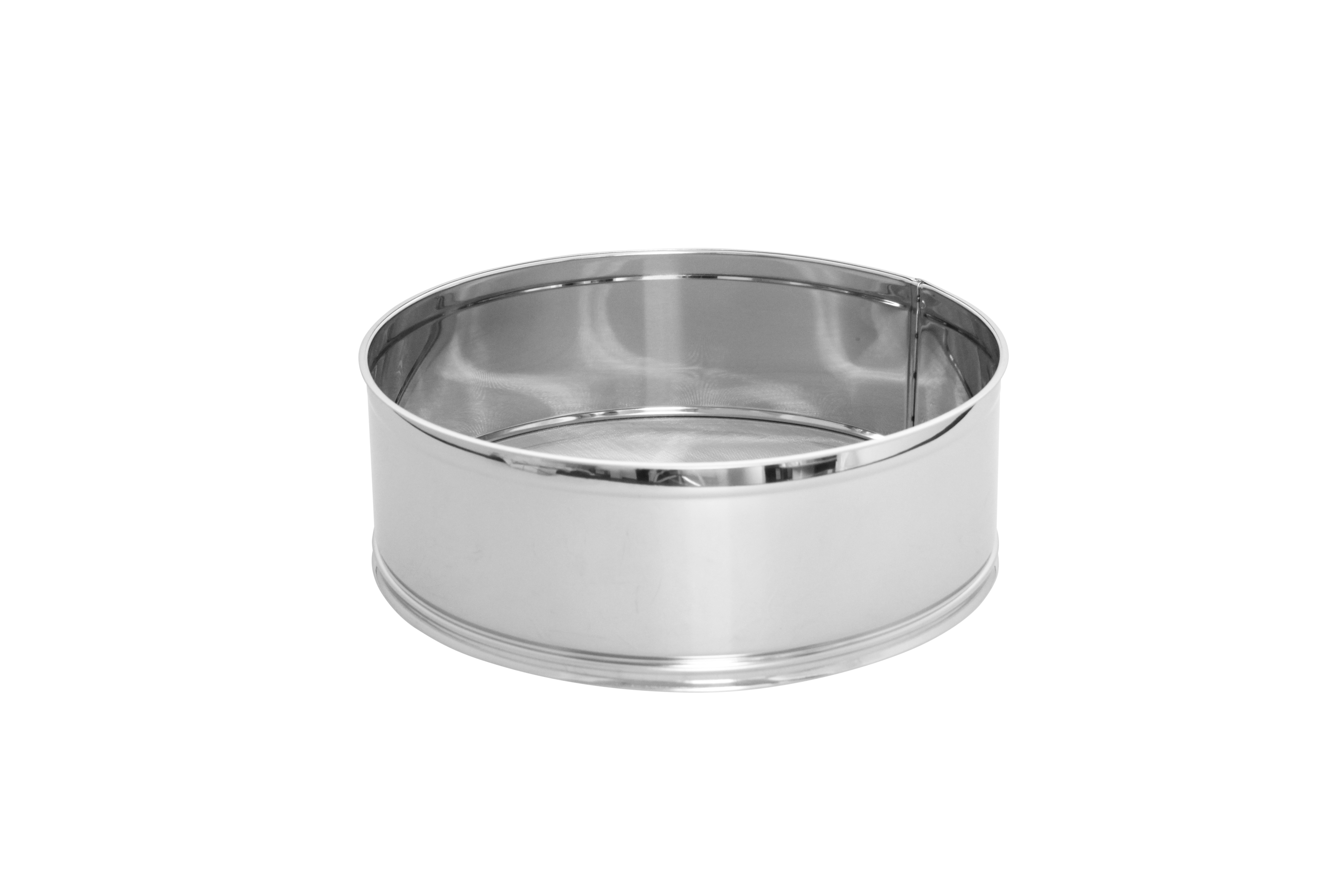 Mehl-, Puder-, Zuckersieb, Metall, sehr fein 0,3 mm, D: 280 mm