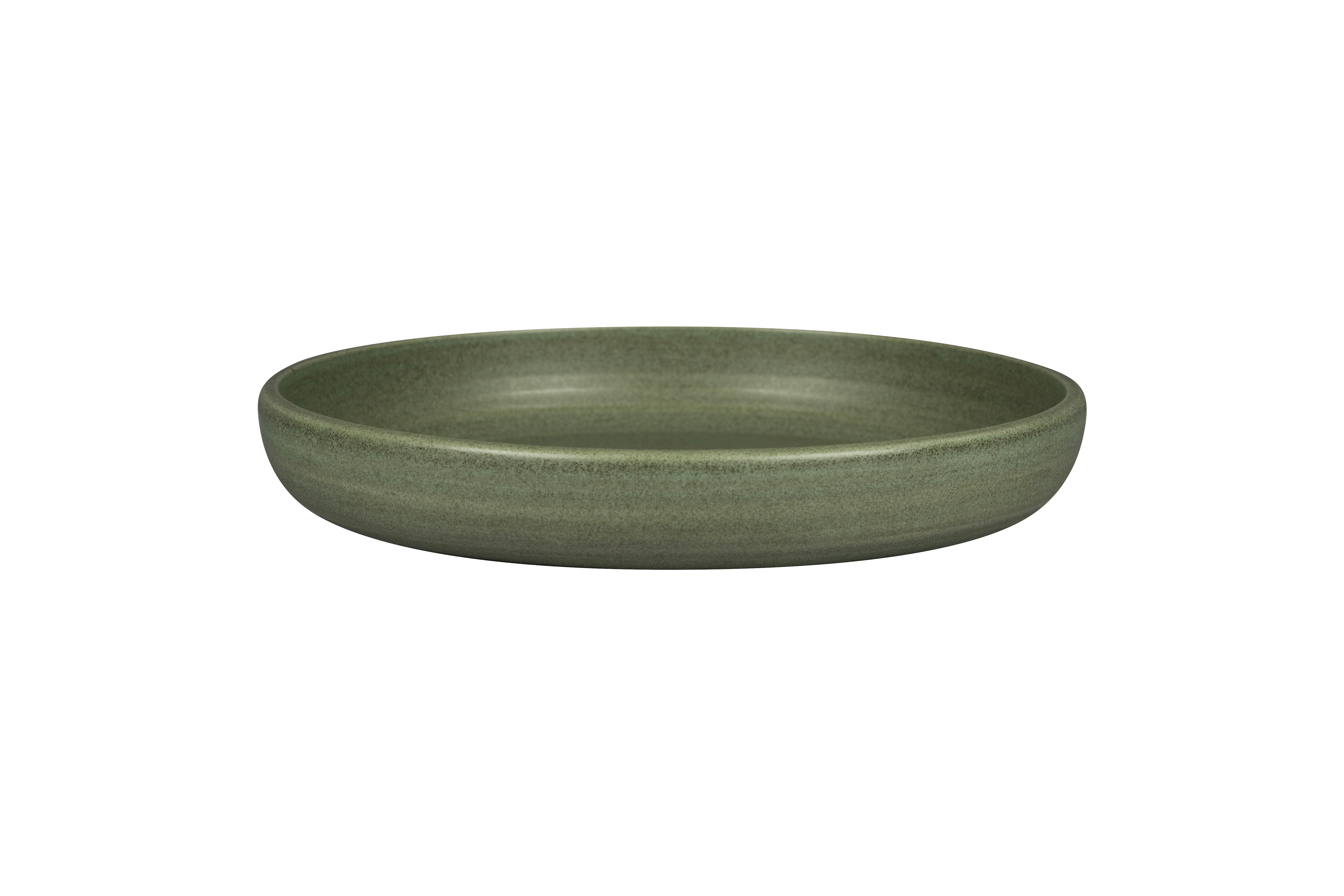 RAK, Ease Selva : Dark Green - Teller tief rund, 25,8 x 4 cm/ 1,51 ltr.
