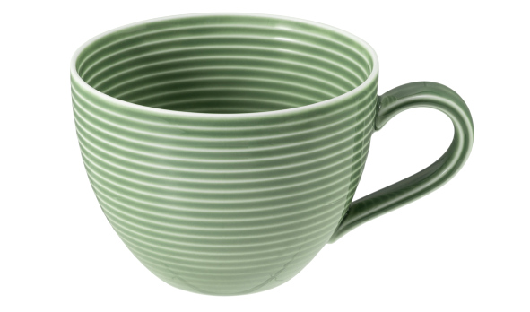 Seltmann Weiden, Beat : Salbeigrün - Kaffee-Obere mit Relief, 0,26 ltr.