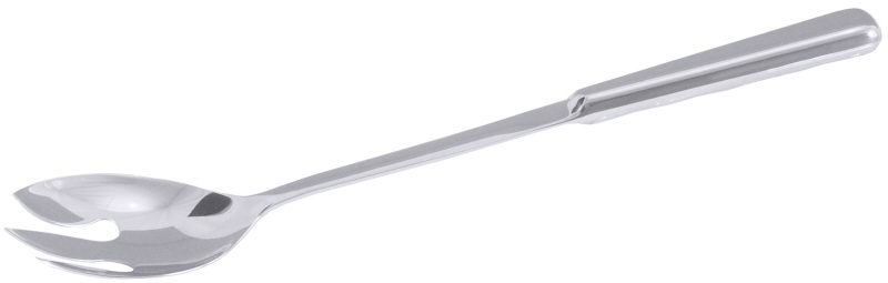 Salatgabel ERGONOM, Edelstahl, 8 x 6,5 cm, L: 30 cm
