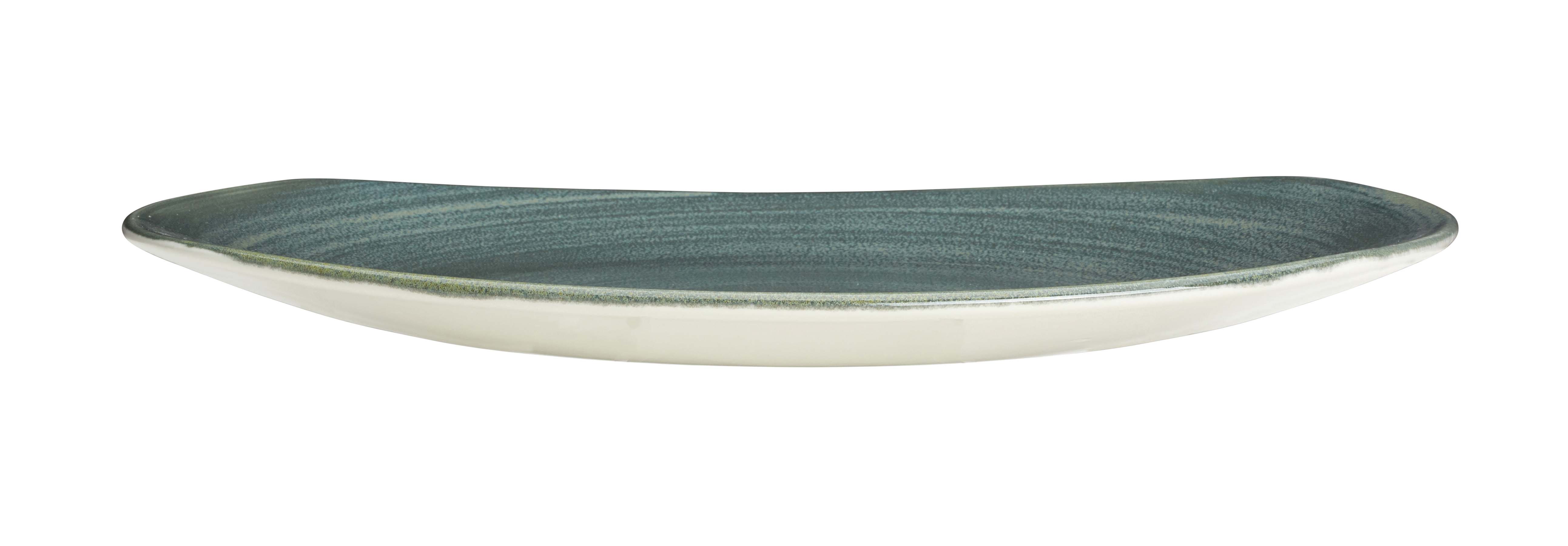Steelite, Revolution : Jade 1778 - Teller oval Coup, 30,5 cm