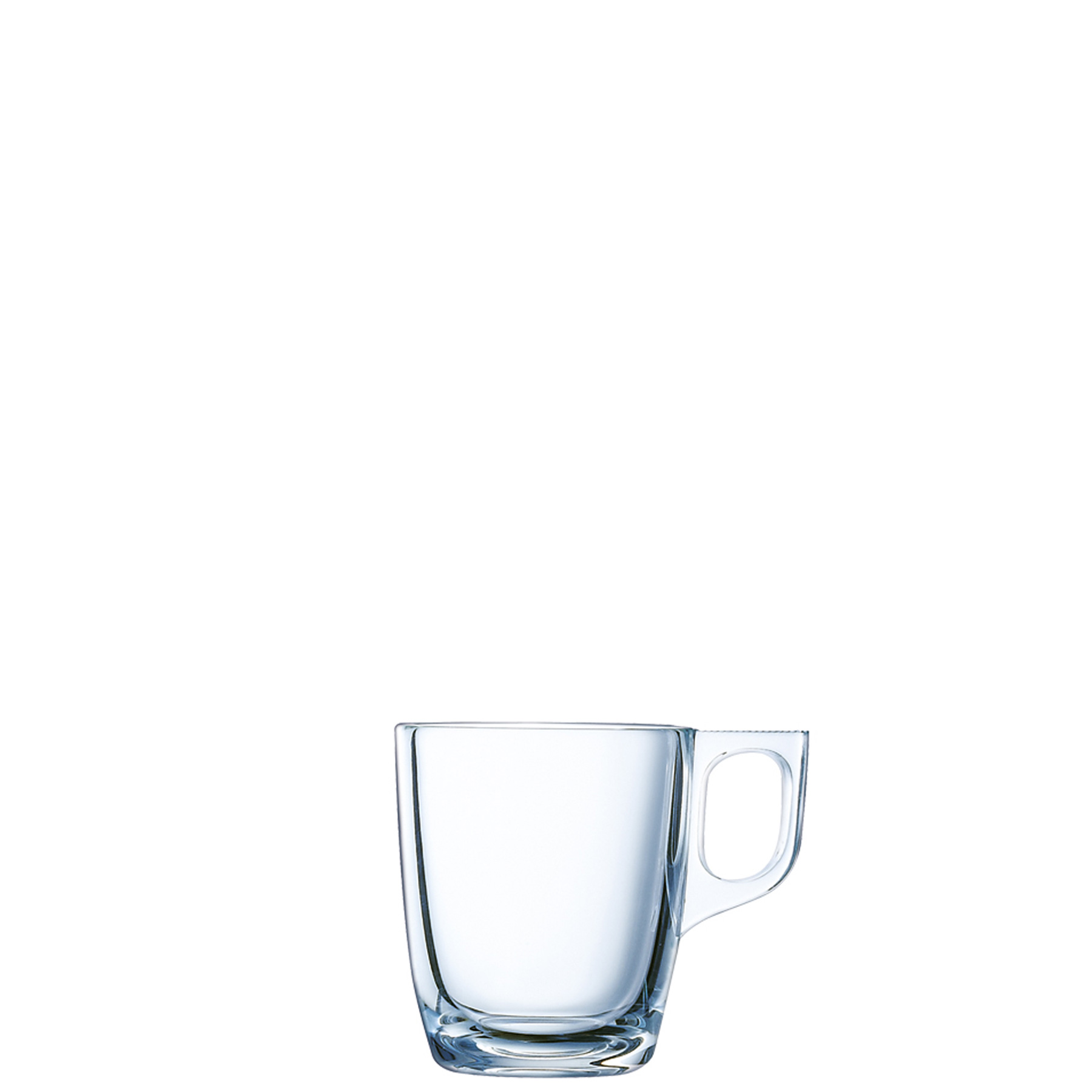 Espresso-Obere m. Hkl. Voluto 9 cl, Inhalt: 90 ml, D: 84 mm, H: 68 mm