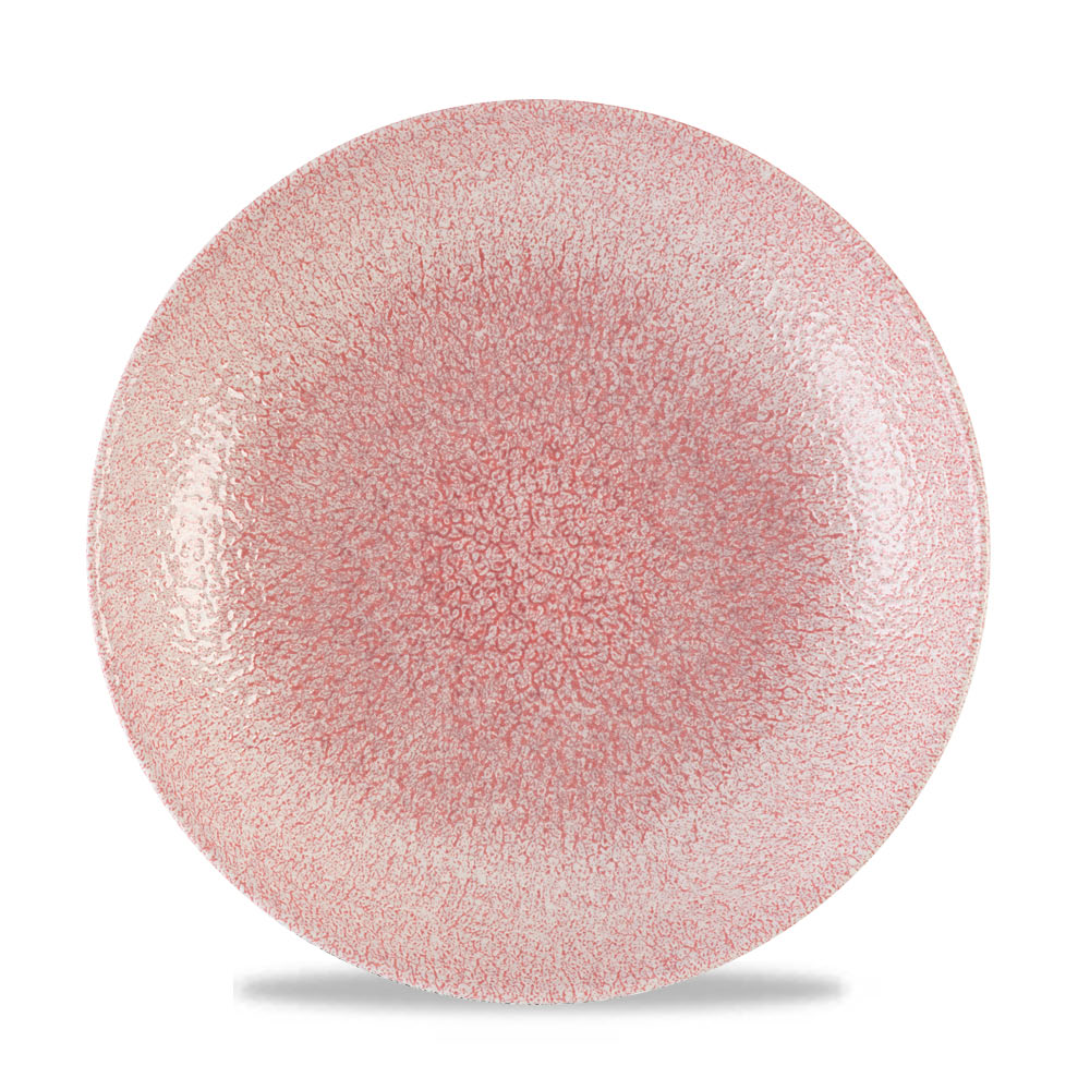 Churchill, Raku : Rose Quartz Pink - Teller flach Coup, 26 cm