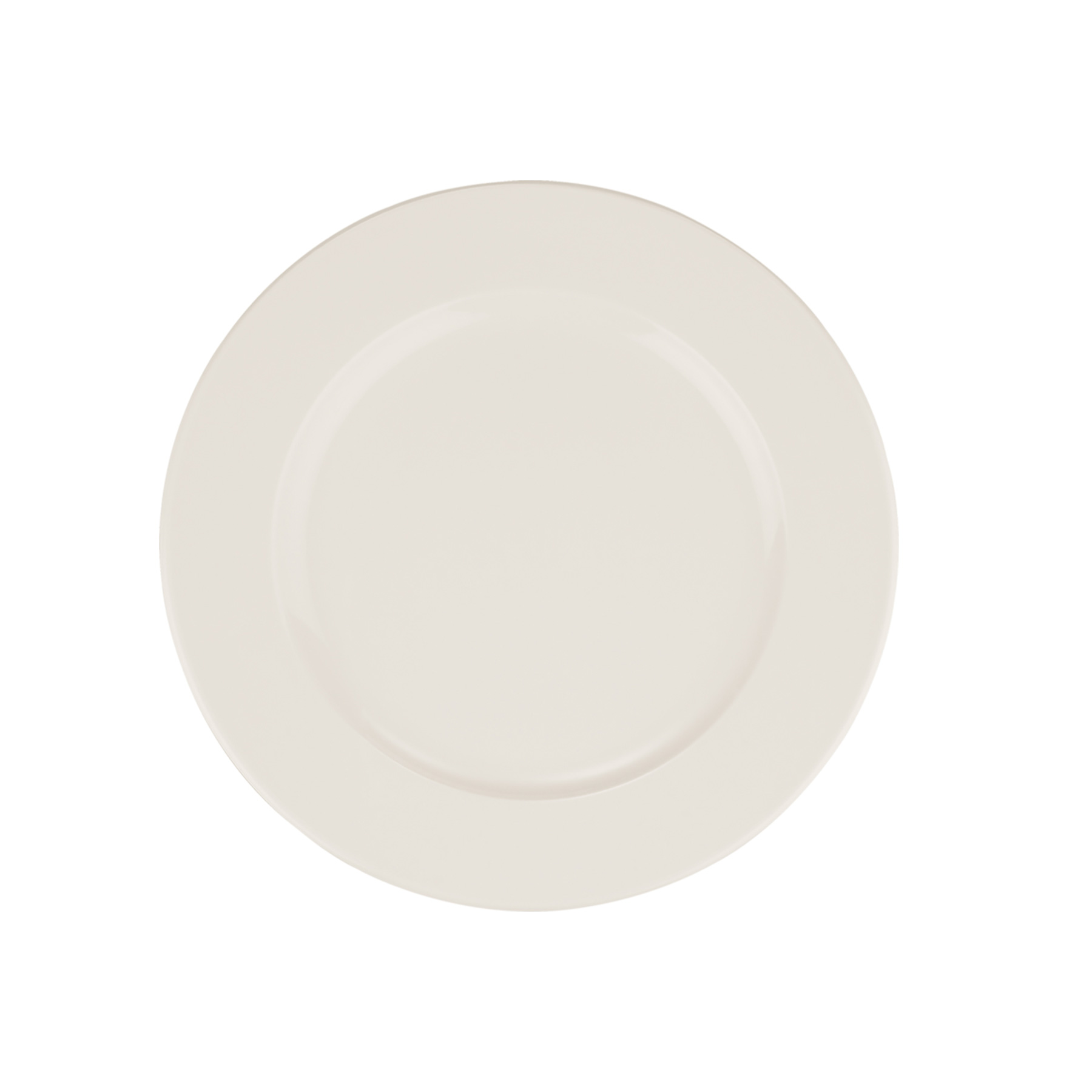 Banquet, Cream : Teller flach breite Fahne 25 cm