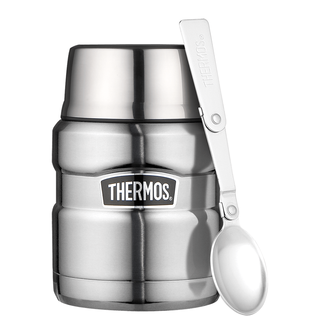 Isolier-Speisegefäß Thermos Stainless King, Inhalt: 0,47 ltr., Stainless Steel Mat