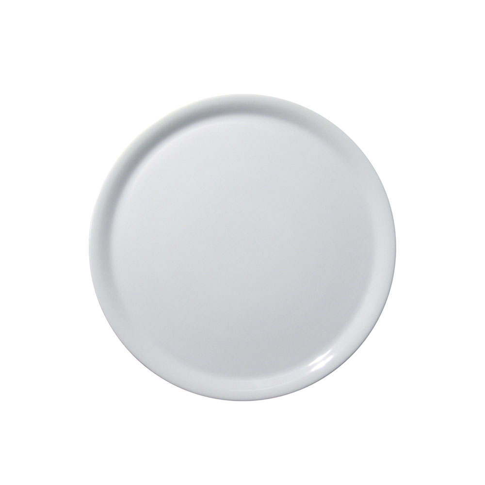 Saturnia, Napoli - Pizzateller rund, uni, weiß, 28 cm