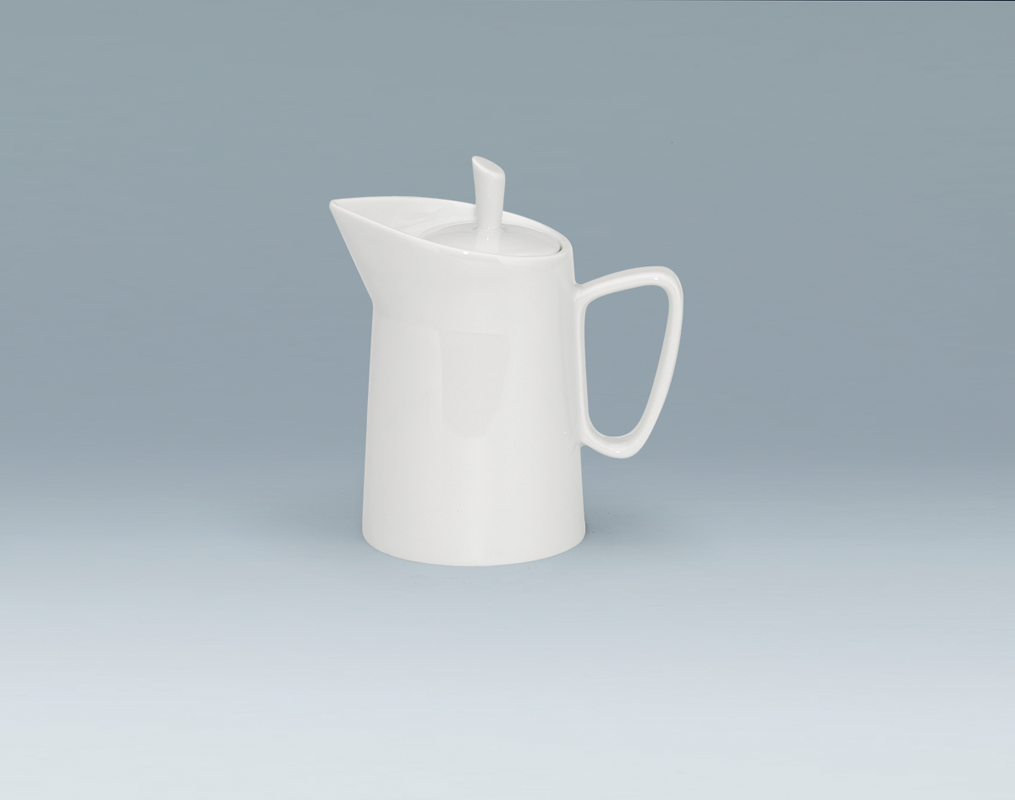 Schönwald, Grace - Kaffeekanne m. Deckel, weiss, uni, 0,30 ltr.
