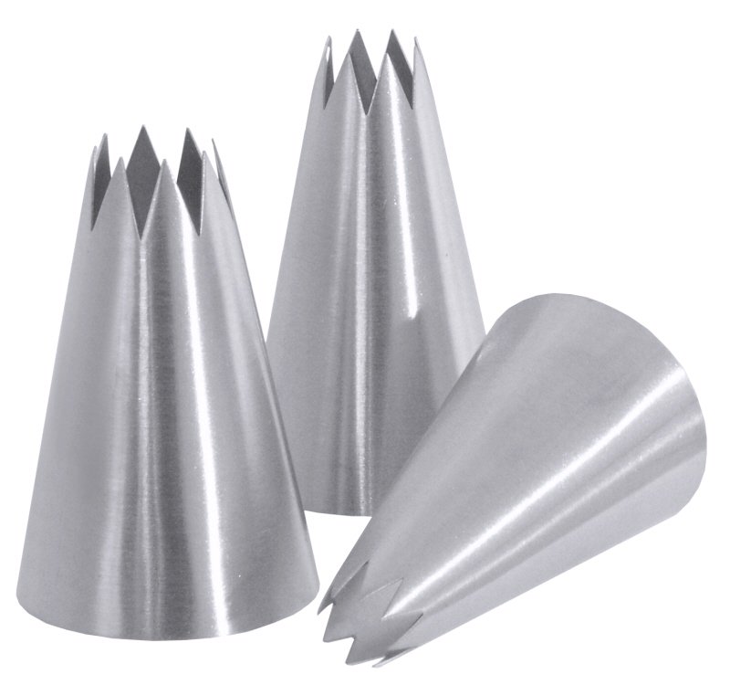 Sterntülle, EdSt., fugenlos, D: 6 mm, L: 5 cm