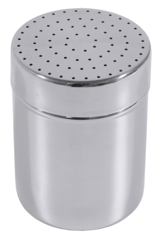 Gewürzdose/ Streuer, I: 0,3 ltr., D: 7 cm, H: 9,5 cm, Edelstahl