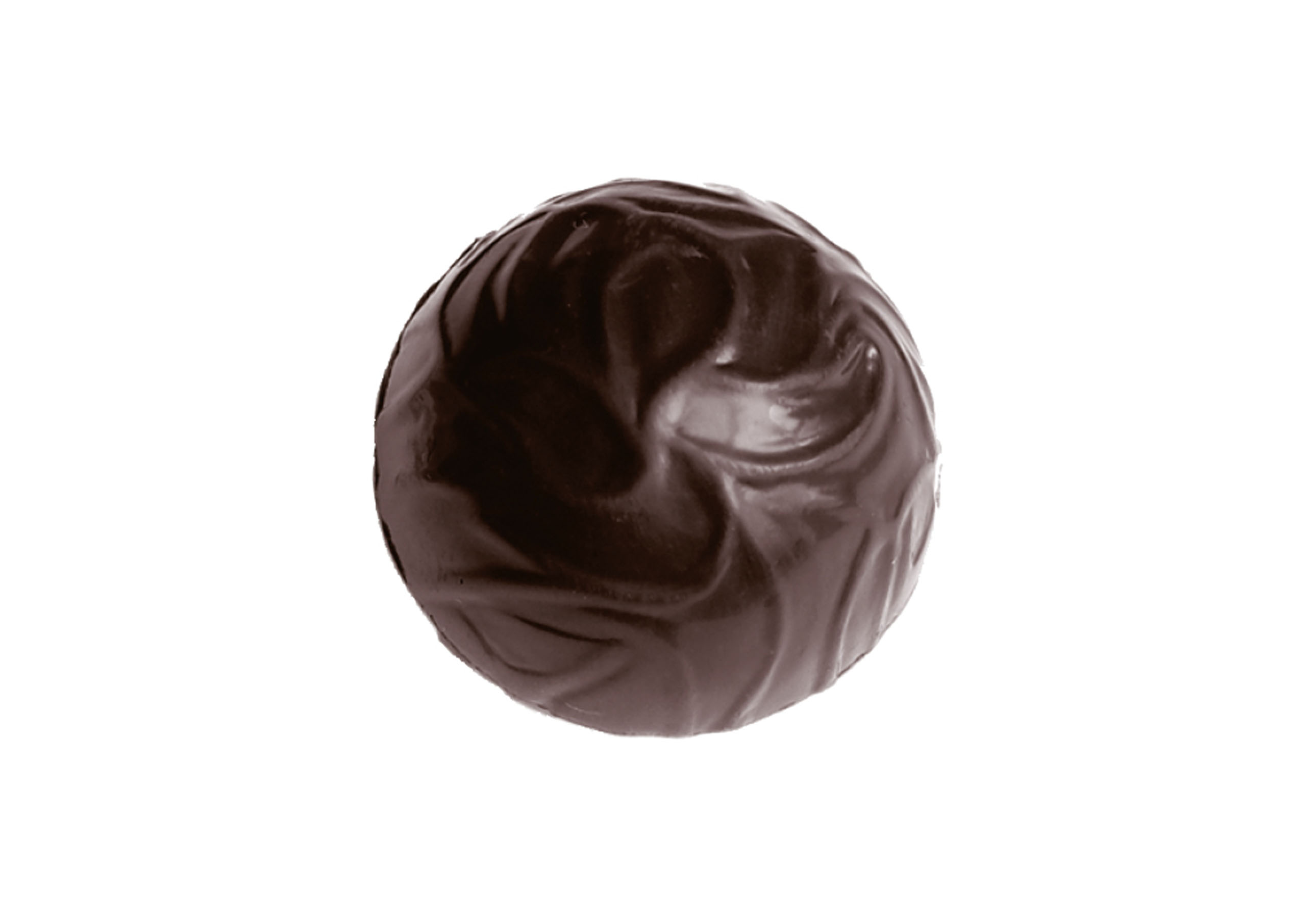 Schokoladen- Form Kugel, Doppelform, 275 x 175 mm, 5 x 8 Stück 27 x 27 x 13 mm