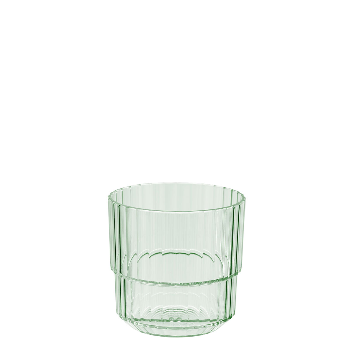Trinkbecher Linea, Tritan, D: 8,5 cm, H: 8 cm, I: 220 ml, Farbe: light green