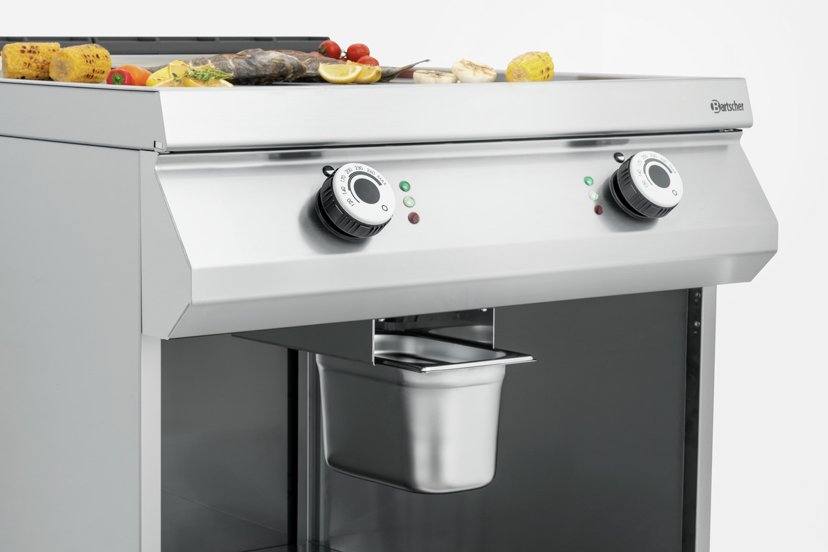 Elektro-Griddleplatte, glatt, OU