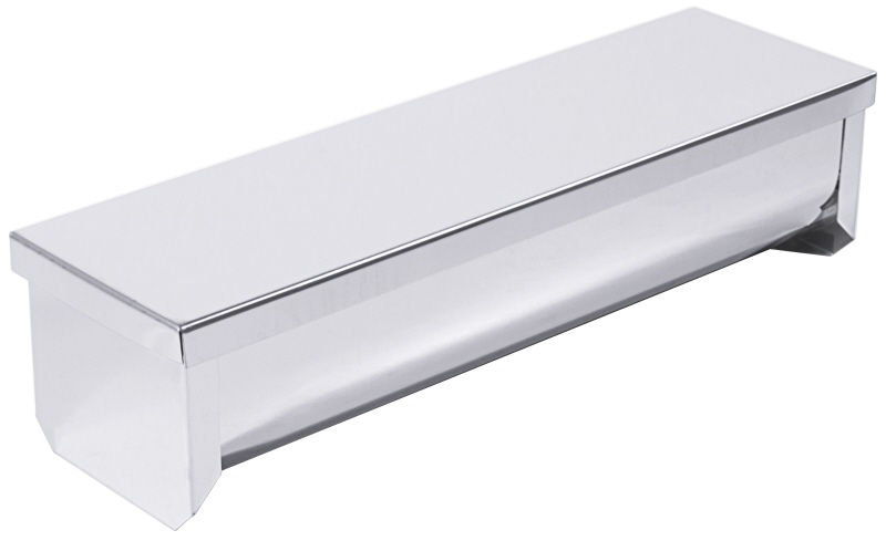Terrinenform, halbrunde Form, EdSt., I: 1,25 ltr., 28 x 7,5 x 7 cm