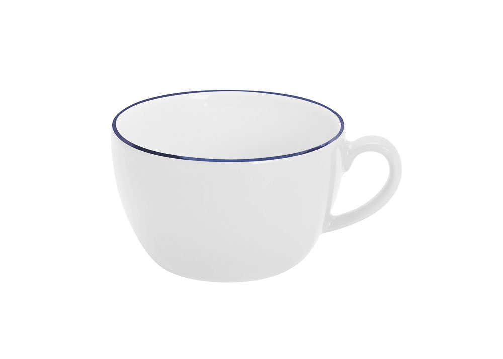 Kahla, Pronto Line : Royal Blue - Cappuccino-Obertasse 0,25 ltr.