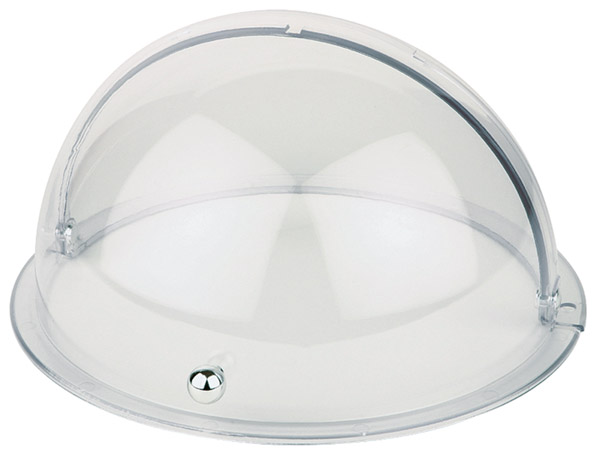 RolltopHaube APS PLUS, D: 38 cm , H: 20 cm SAN, verchromter Griff passend für alle D: 38 cm