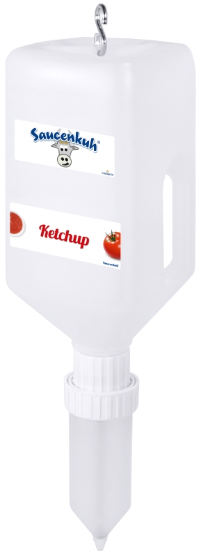 Dispensersystem SAUCENKUH® KLEIN, I: 2,7 ltr., 12,5 x 44 cm, PP