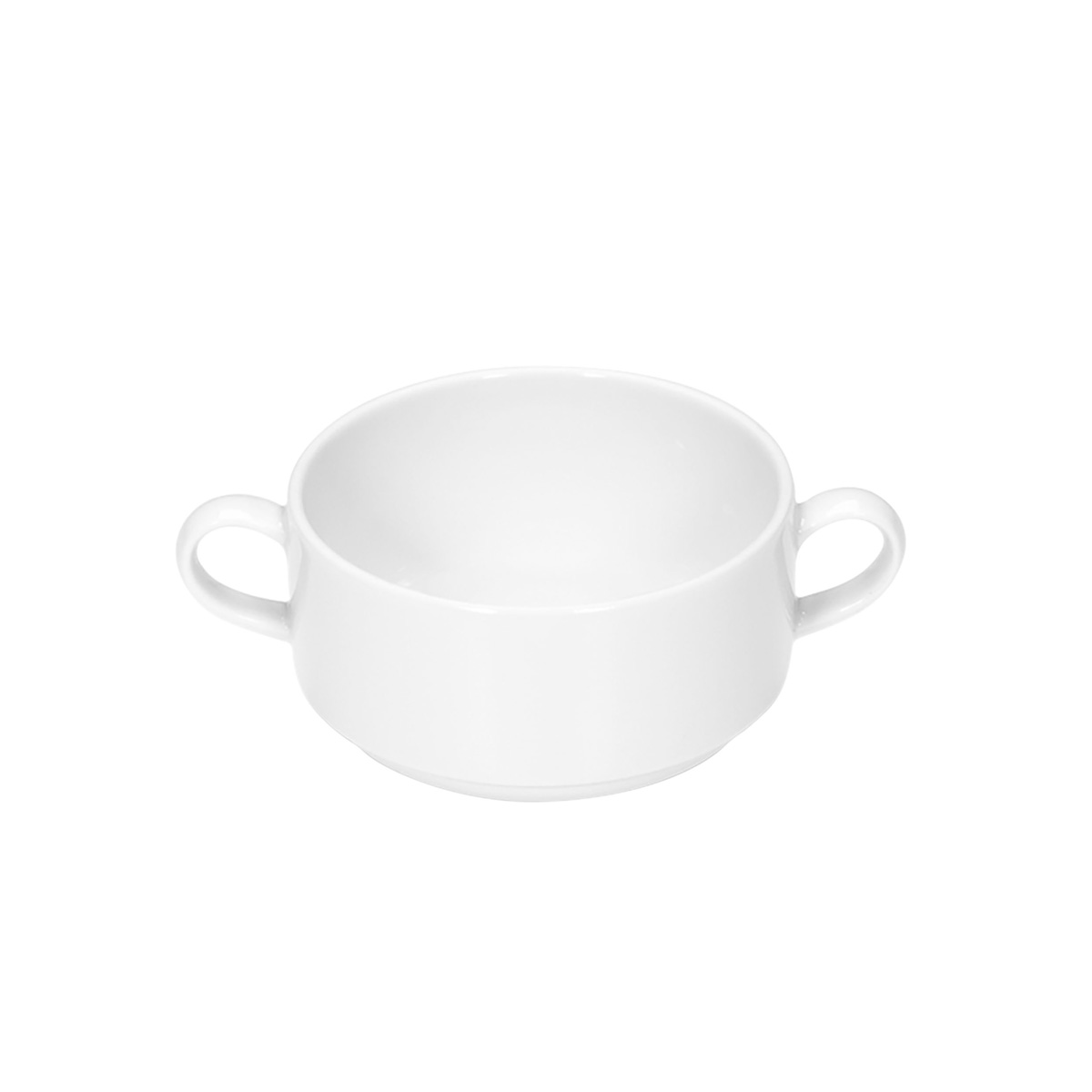 Bauscher, Relation Today - Suppenobertasse, uni, weiss, 0,26 ltr.